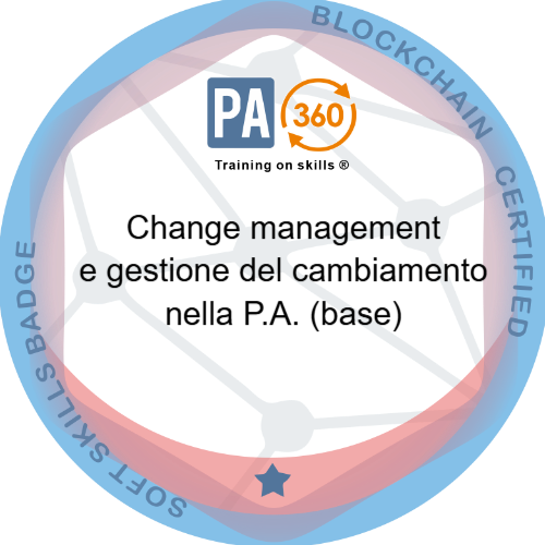 Change management e gestione del cambiamento nella P.A. (base)